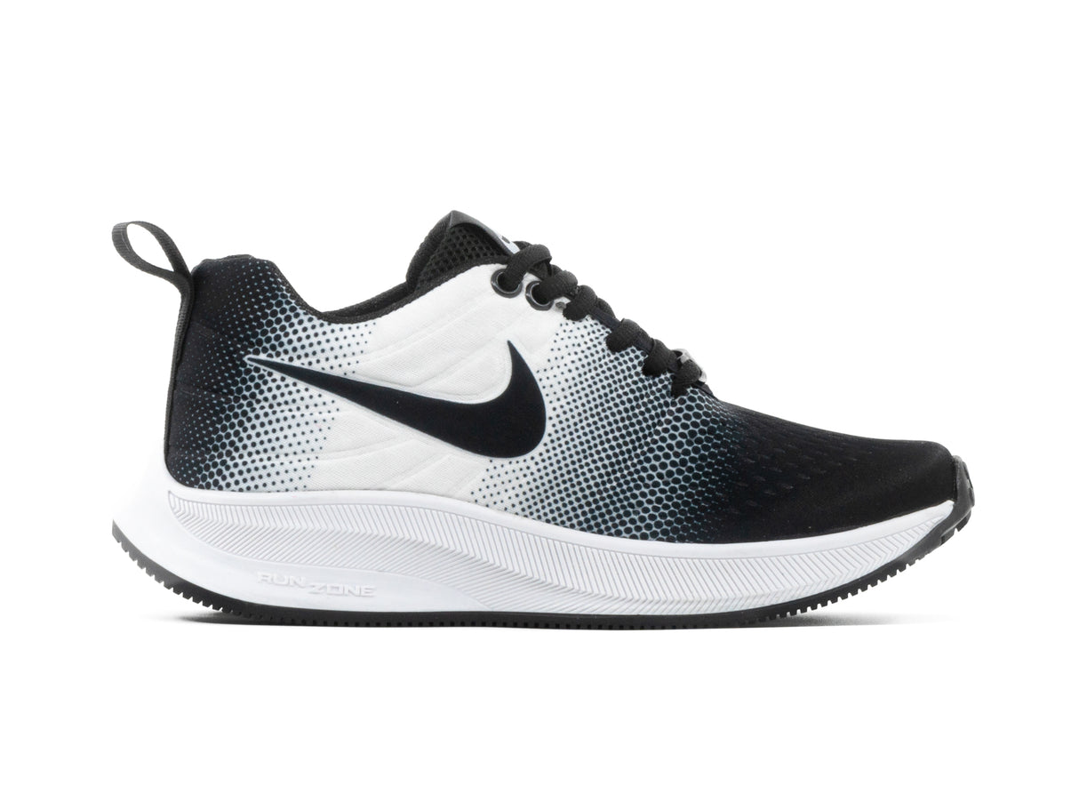 Tenis 012 Negro Blanco Negro