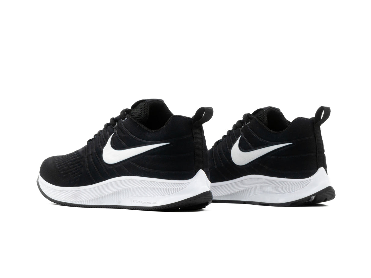 Tenis 012 Negro Blanco