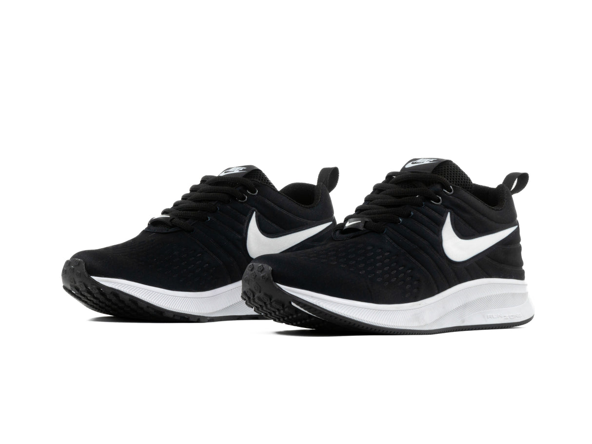 Tenis 012 Negro Blanco