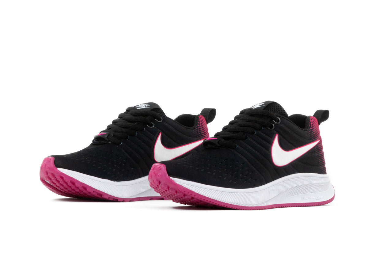 Paq 6 Pares Tenis 012 Negro Fiusha 23/26.5