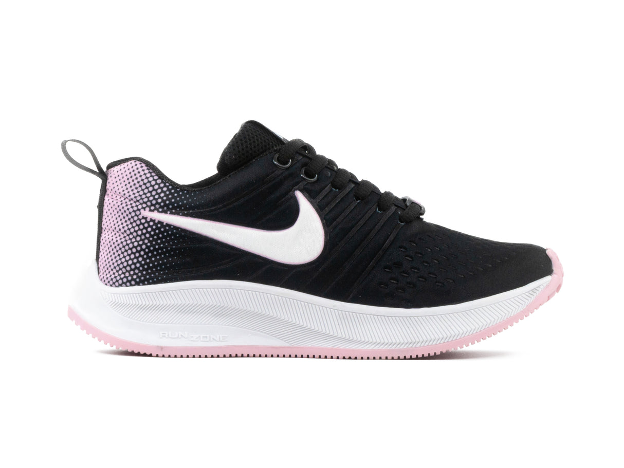 Paq 6 Pares Tenis 012 Negro Rosa 23/26.5