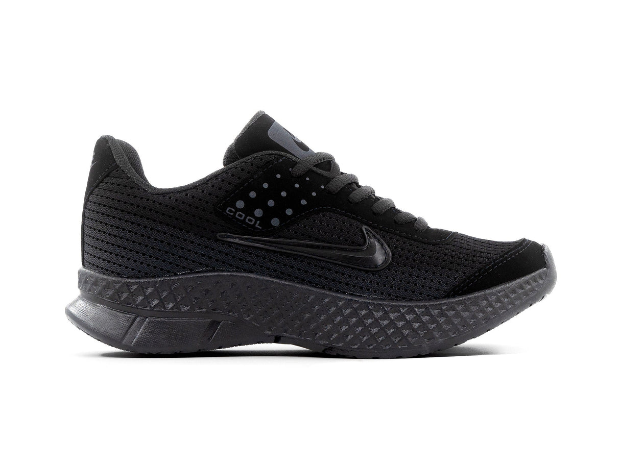 Paq 6 Pares Tenis 013 Negro Total 23/26.5