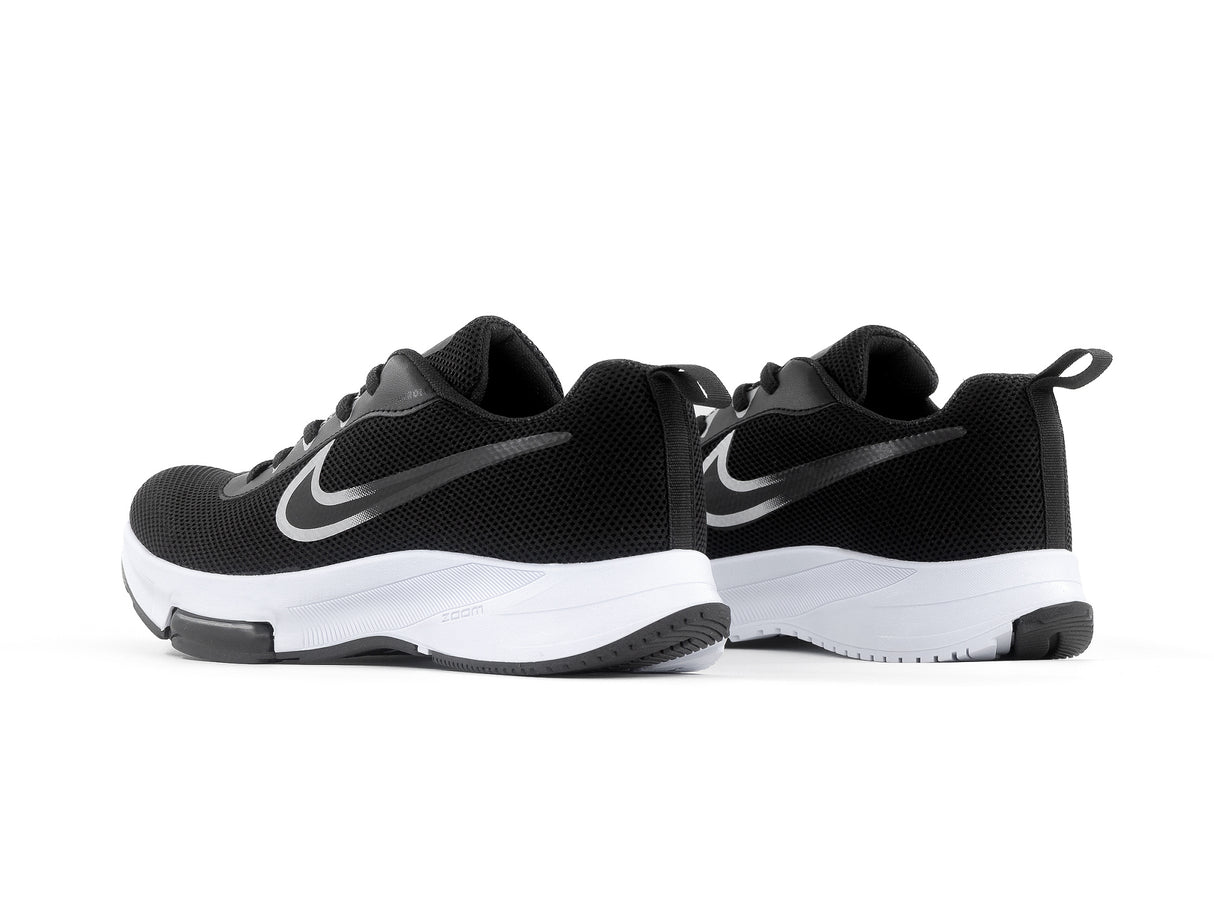 Paq 6 Pares Tenis 025 Negro Plata Negro 22/25.5