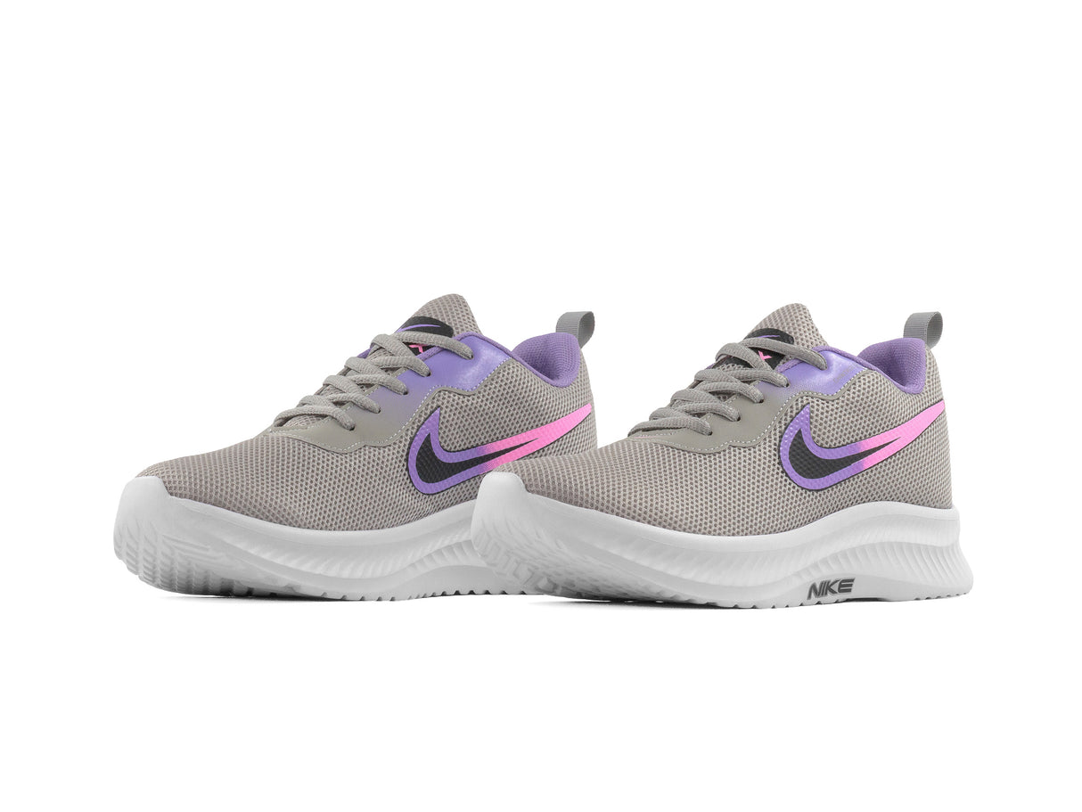 Paq 6 Pares Tenis 026 Plata Lila Rosa 23/26.5