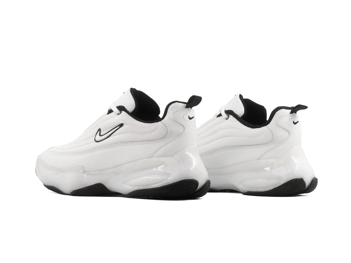 Tenis 2532 Blanco Negro 1.1 Premium