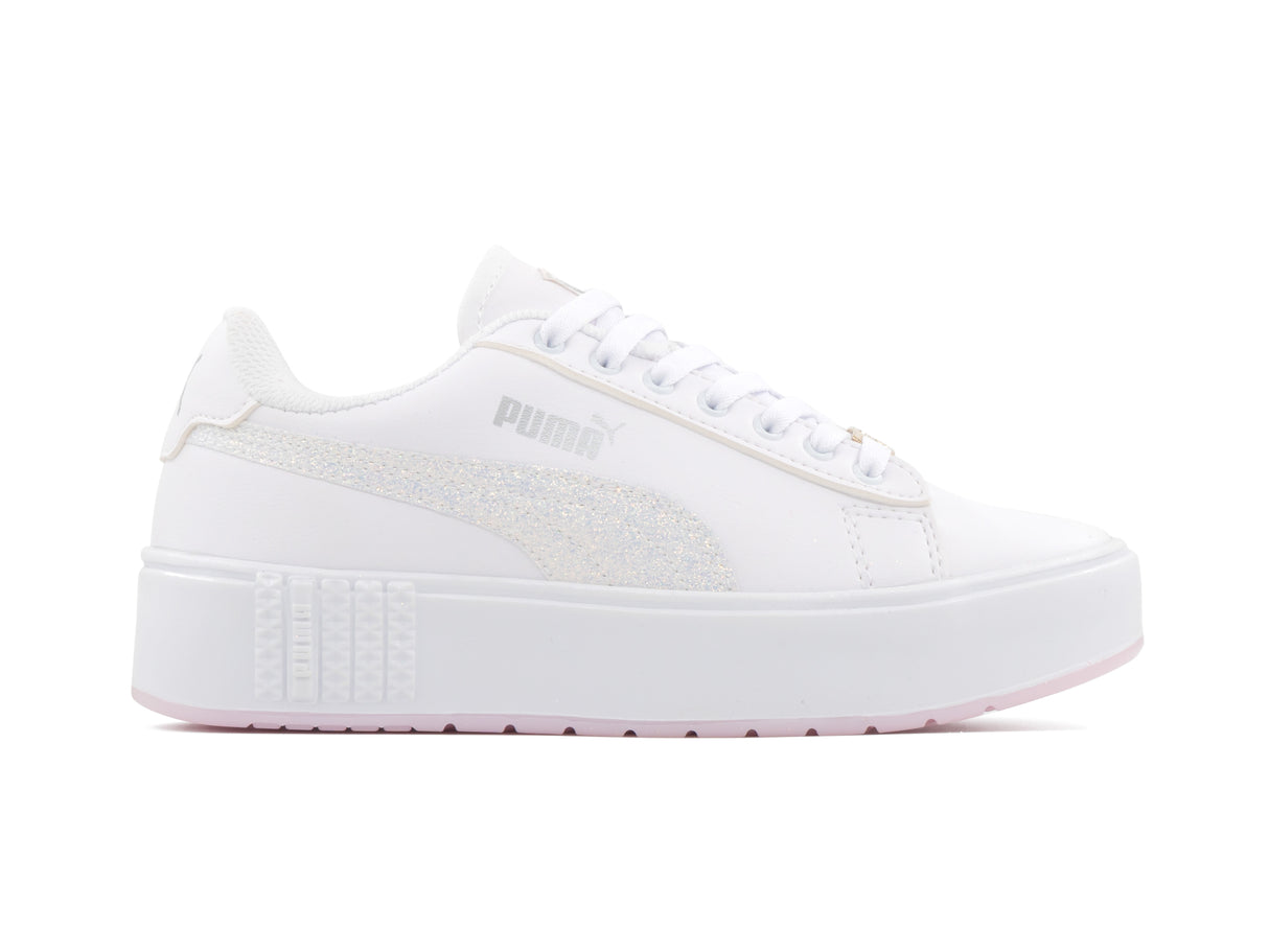 Paq 6 Pares Tenis 3011 Blanco Brillos 23/26.5
