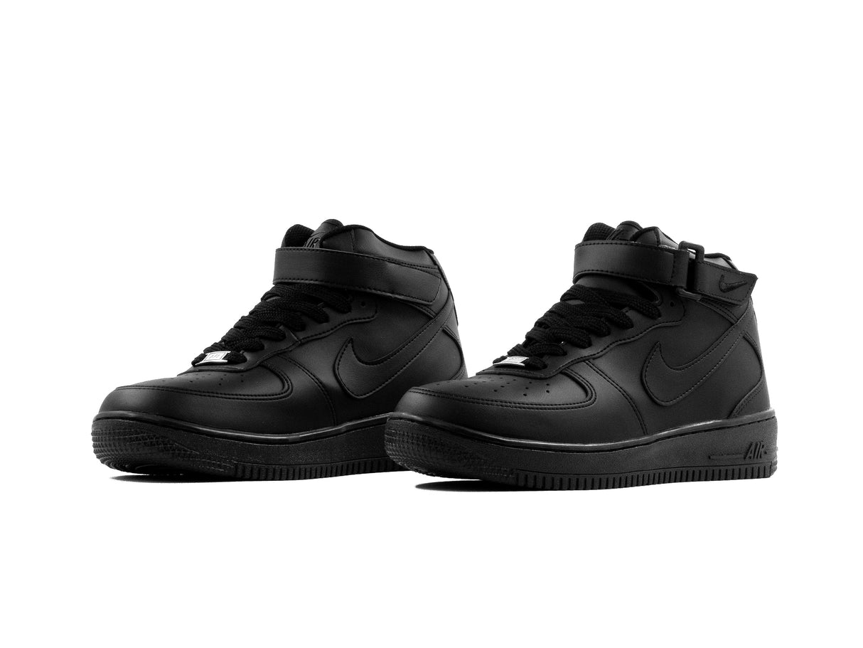 Paq 6 Pares Tenis AF1 Bota Negro Total 25/28.5