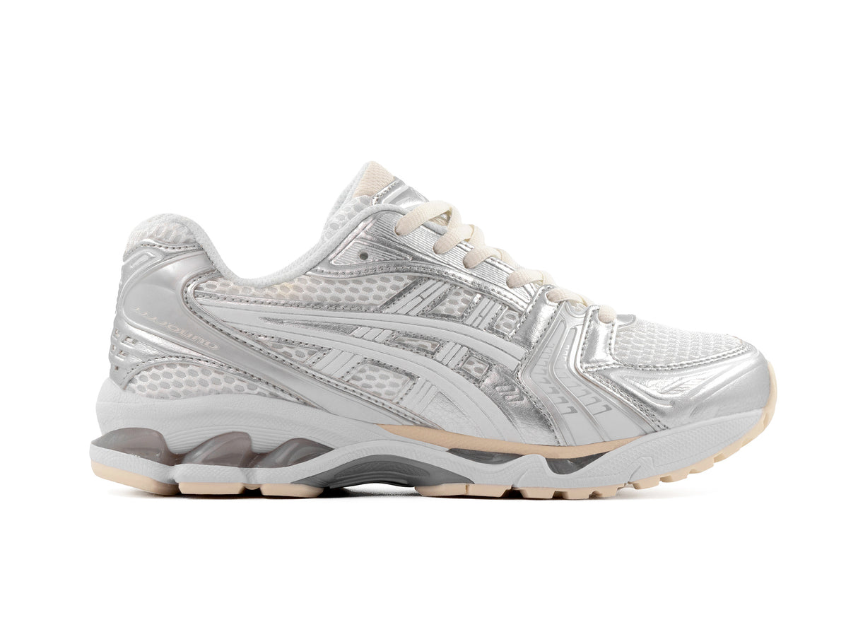 Tenis Asics Gel-Kayano 14 Jjjjound Silver White Importado