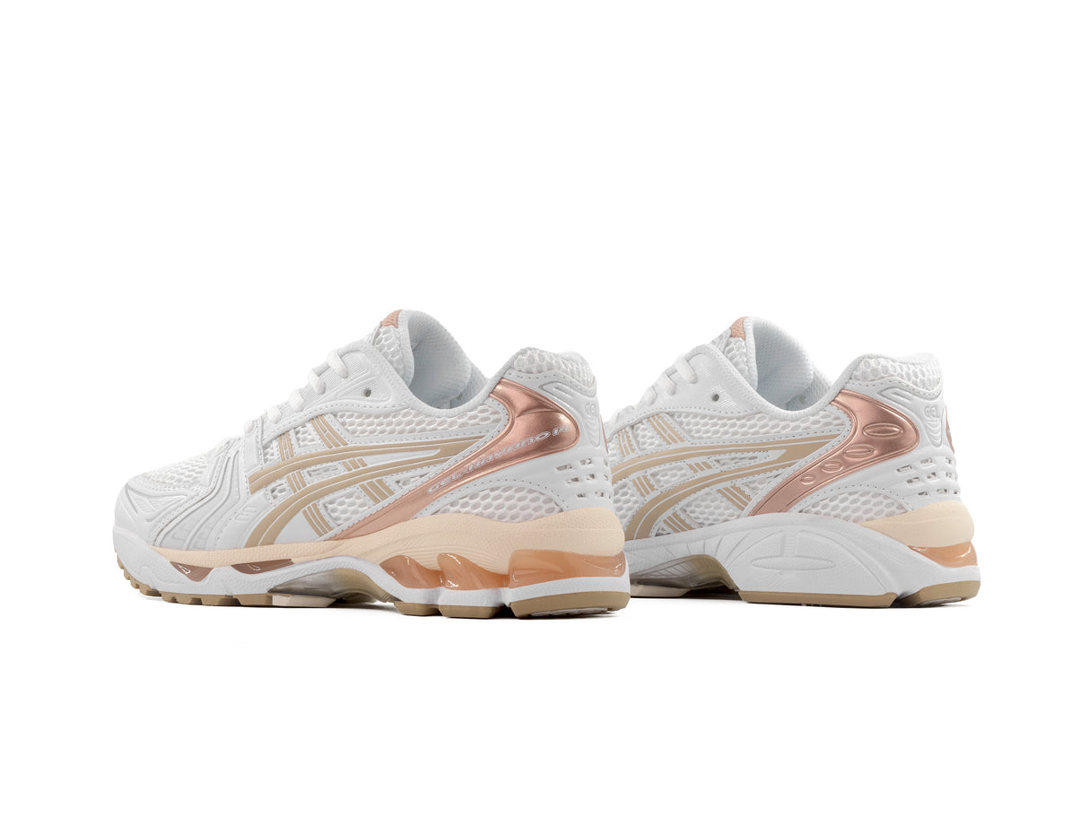 Tenis Asics Gel-Kayano 14 White Simply Taupe Importado