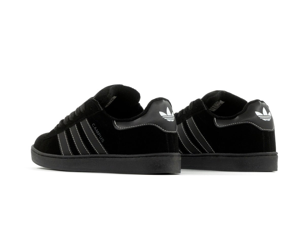 Paq 6 Pares Tenis Campus Negro Total 22/25.5