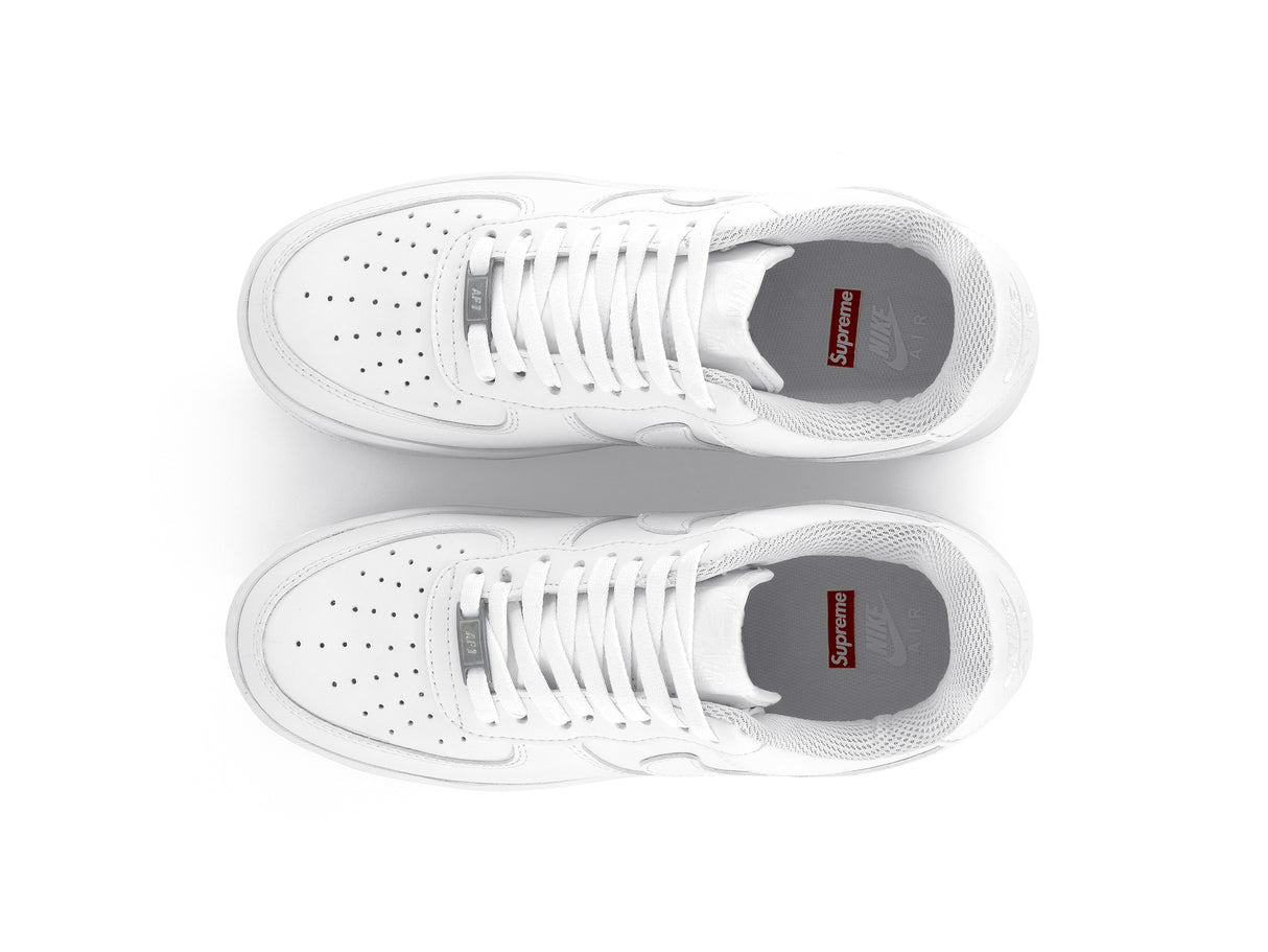 Paq 6 Pares Tenis Air Force 1 Blanco Supreme 1.1 Premium 25/28.5