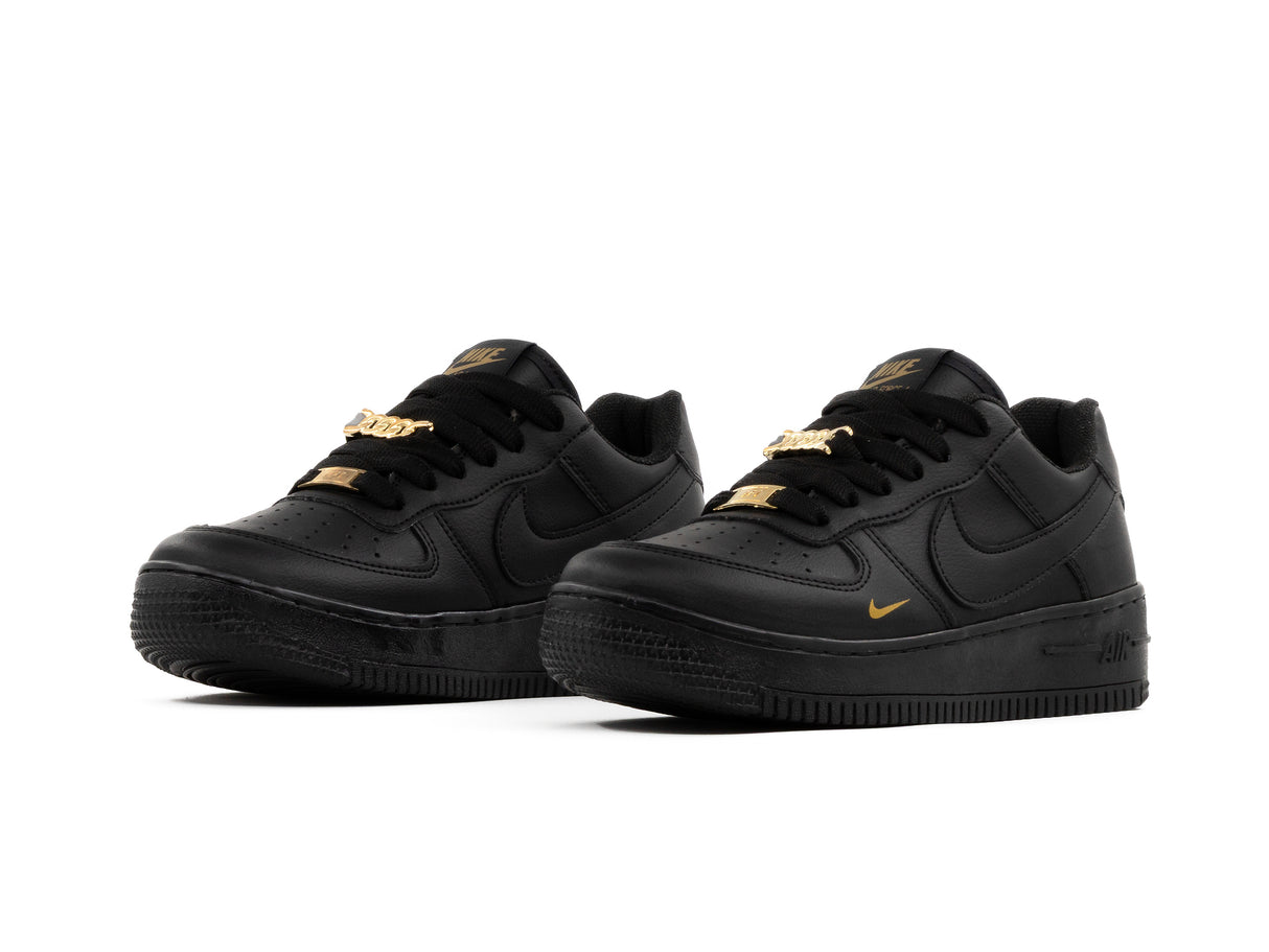 Paq 6 Pares Tenis 270 Negro Oro 22/25.5