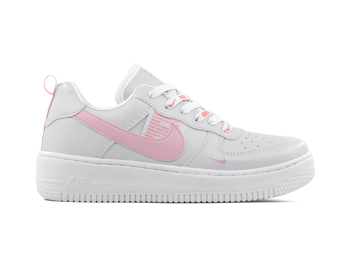 Paq 6 Pares Tenis 275 Blanco Rosa 23/26.5