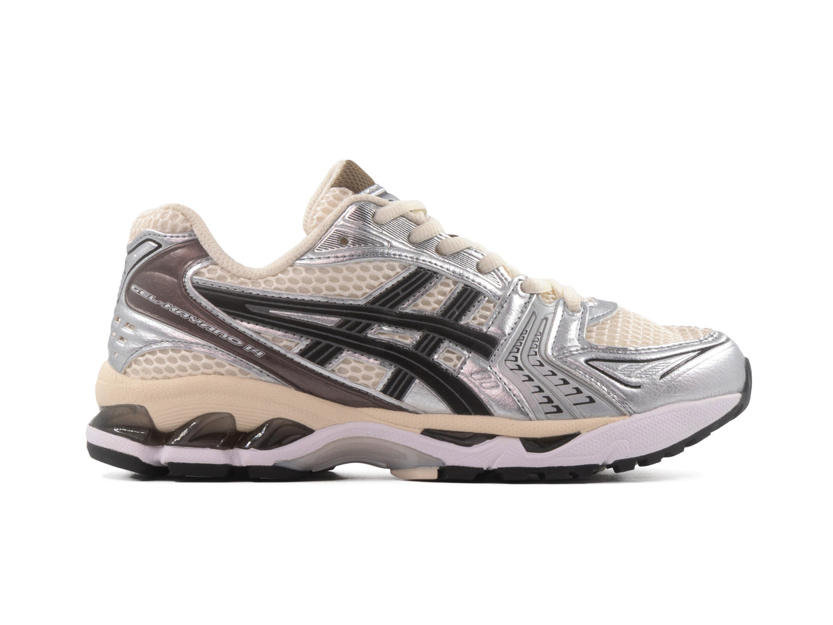 Tenis Asics Gel-Kayano 14 Cream Black Metallic Plum Importado Importado