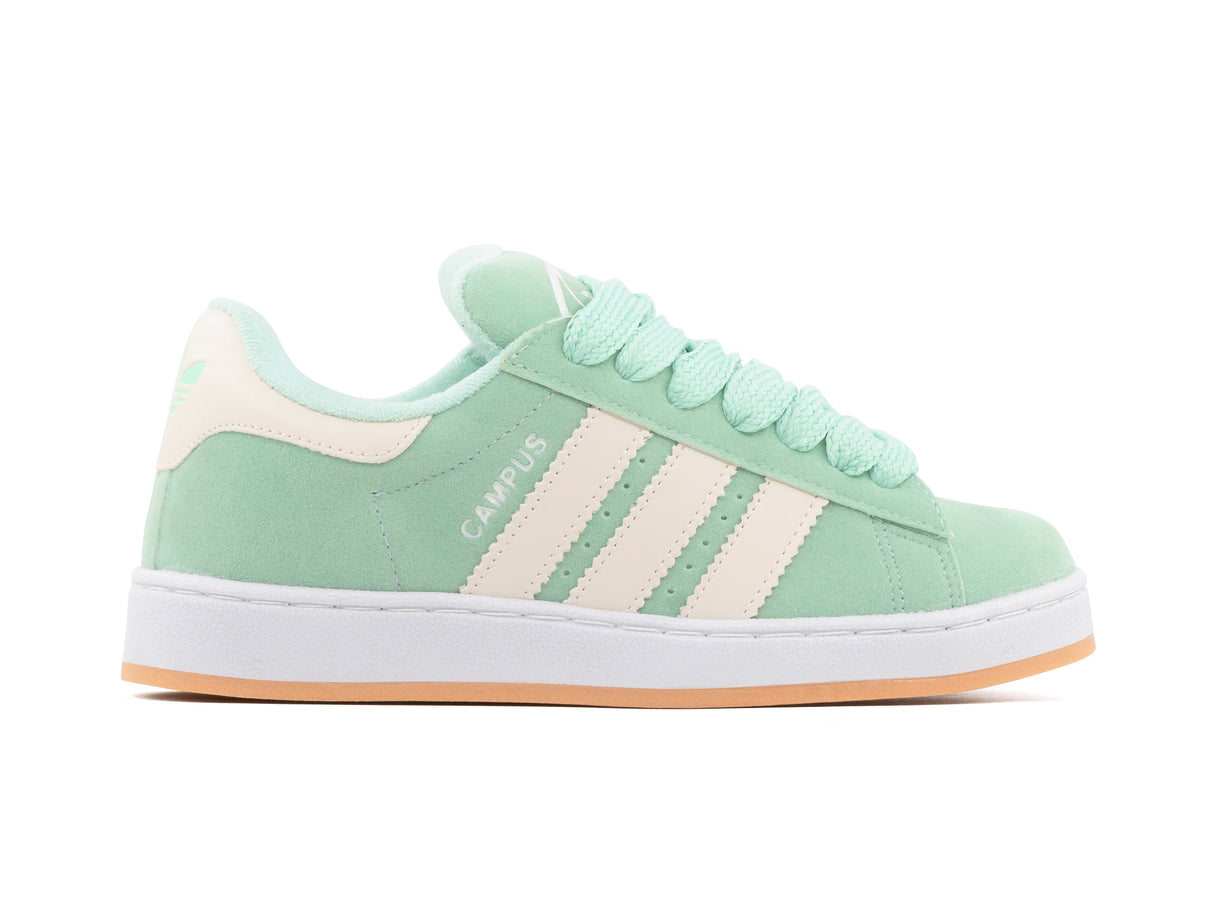 Paq 6 Pares Tenis Campus Menta Blanco 22/25.5