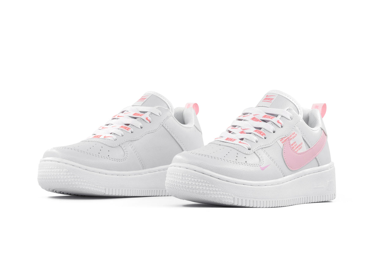 Paq 6 Pares Tenis 275 Blanco Rosa 23/26.5