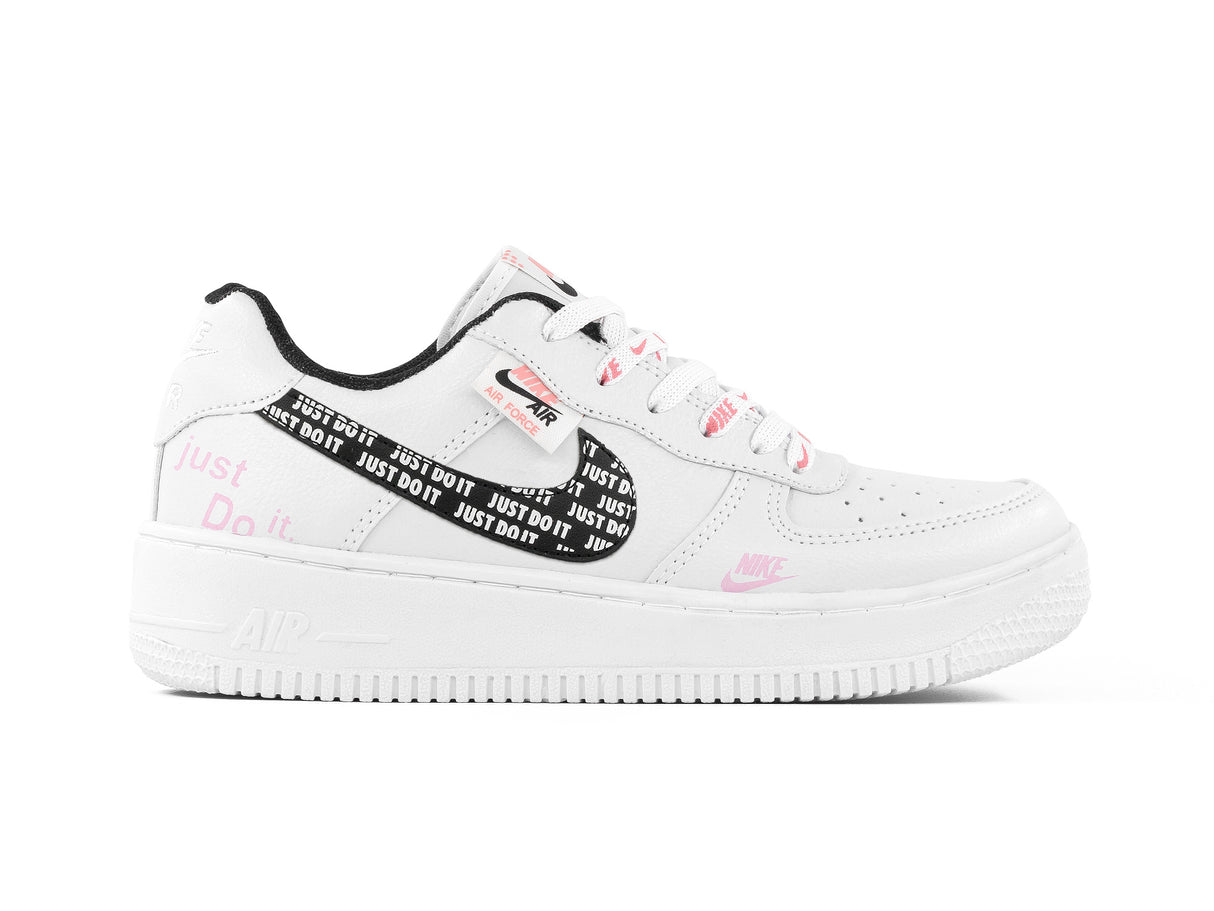 Tenis 270 Blanco Negro Rosa