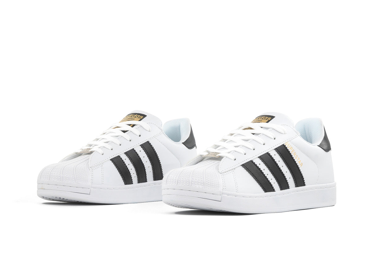 Paq 6 Pares Tenis Concha Blanco Negro 25/28.5
