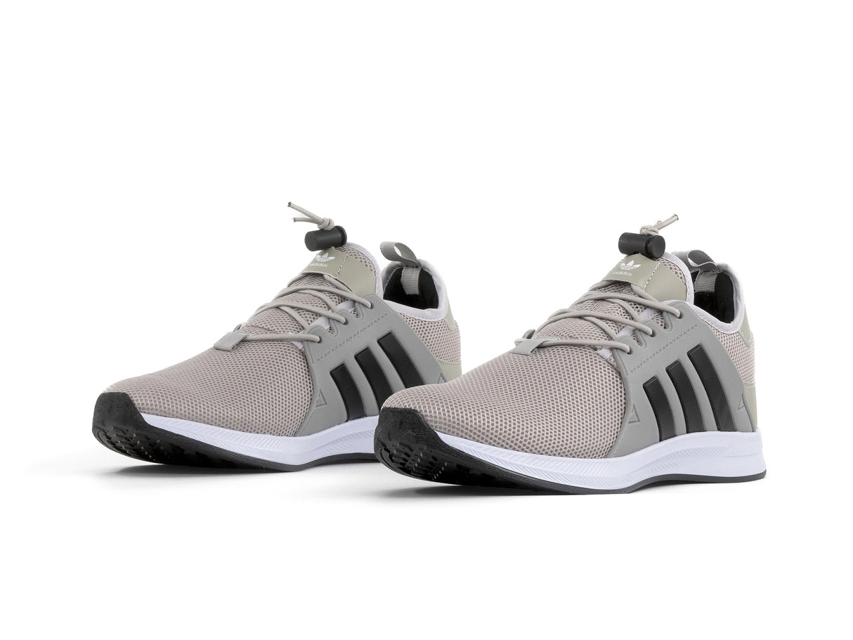 Paq 6 Pares Tenis 018 Plata Negro 25/28.5