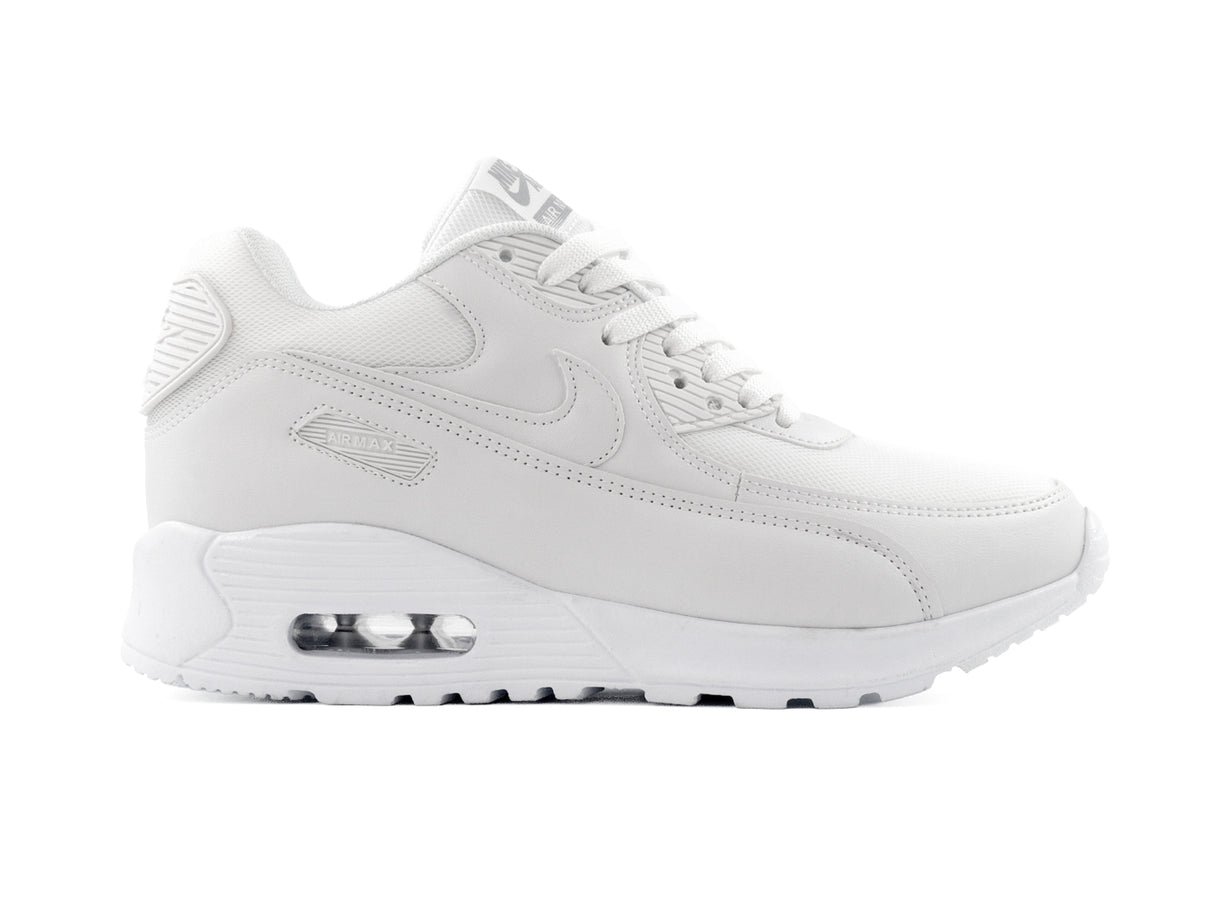 Paq 6 Pares Tenis Max 90 Blanco Total 22/25.5