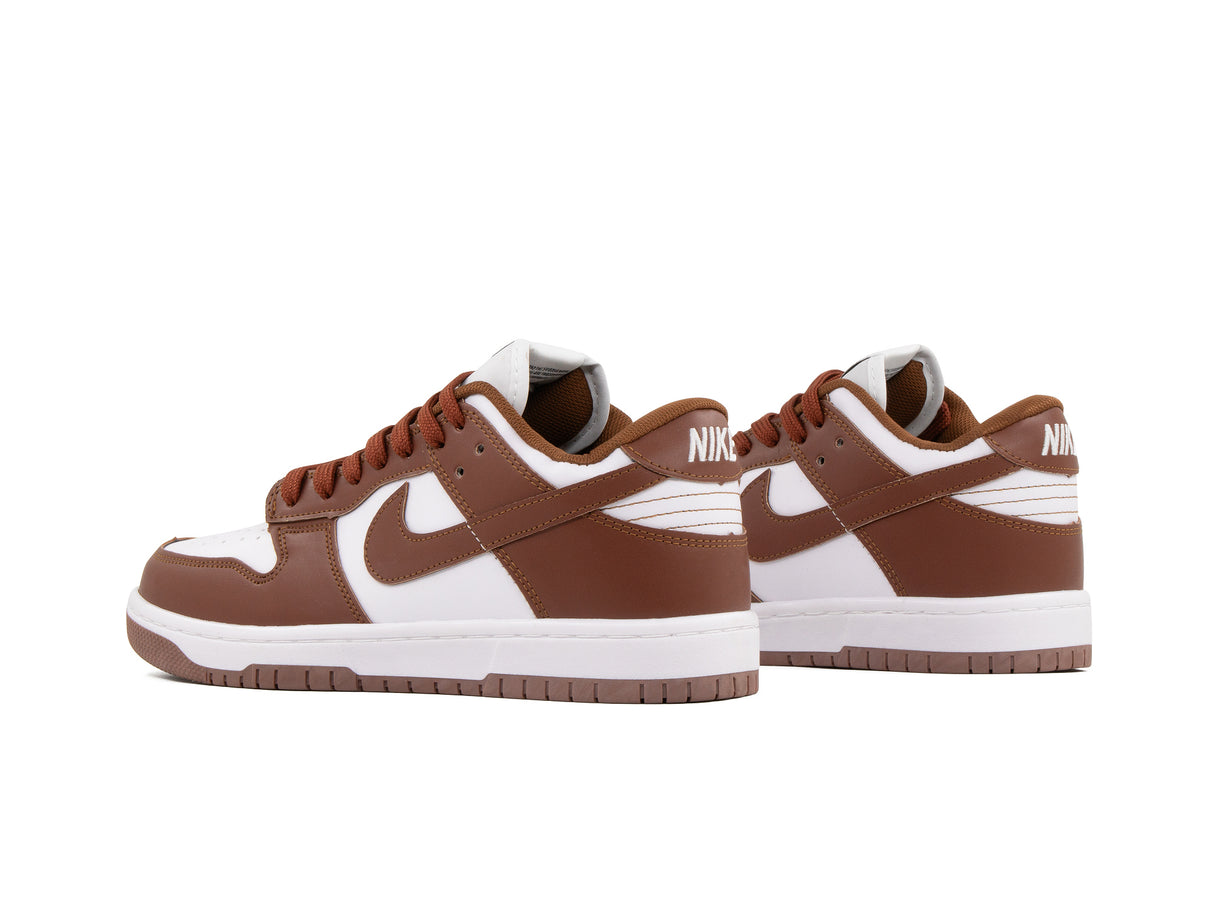 Tenis Dunk Low Blanco Chocolate
