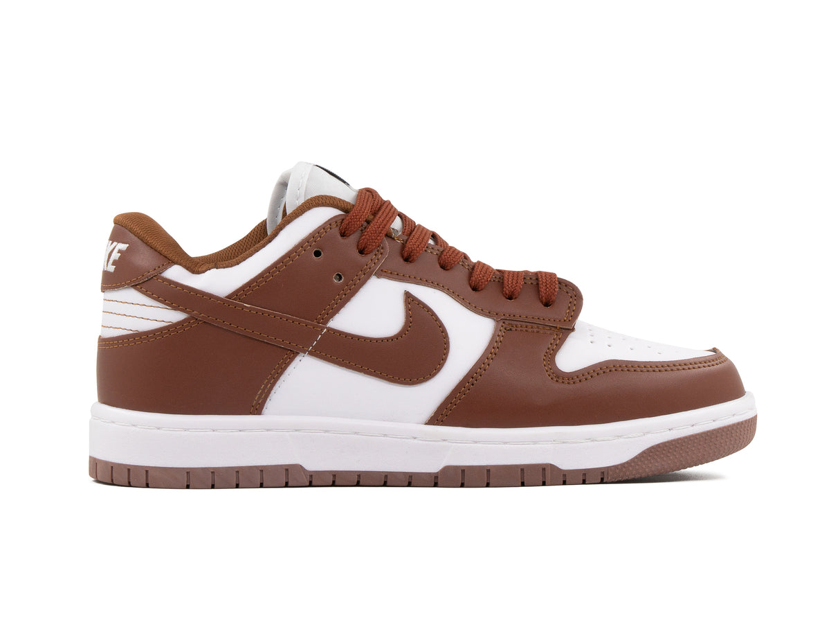 Paq 6 Pares Tenis Dunk Low Blanco Chocolate 25/28.5