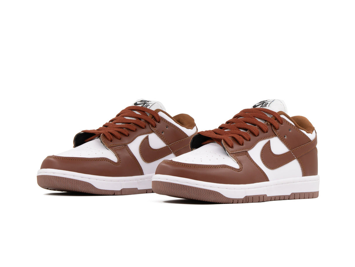Paq 6 Pares Tenis Dunk Low Blanco Chocolate 25/28.5