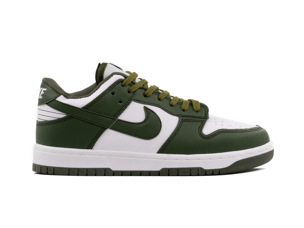 Paq 6 Pares Tenis Dunk Low Blanco Verde Militar 25/28.5