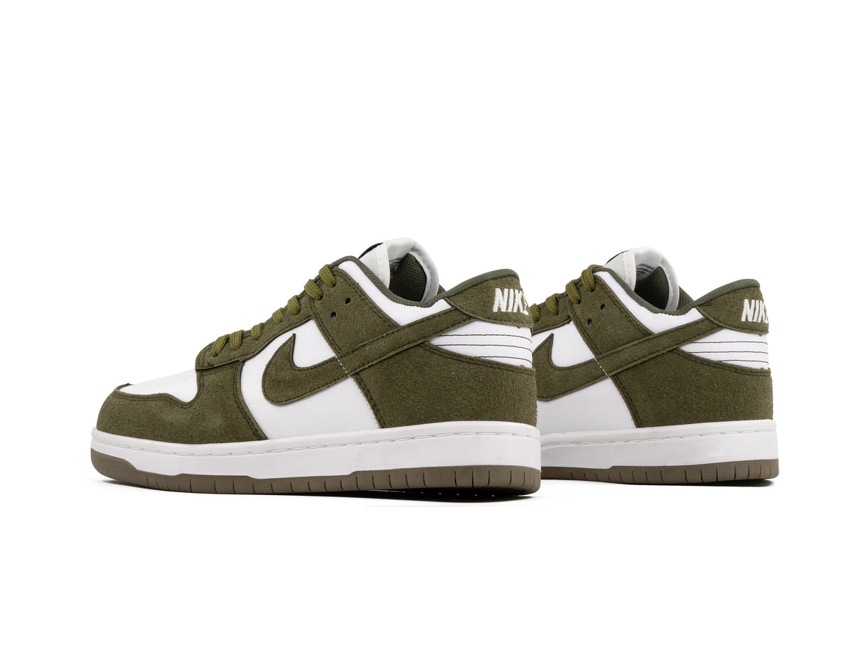 Tenis Dunk Low Blanco Verde Olivo