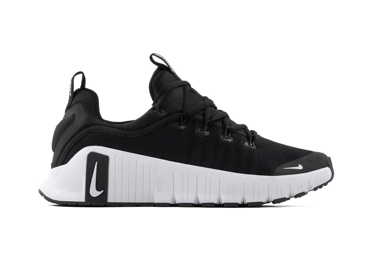 Tenis Free Metcon 6 Negro Blanco Importado