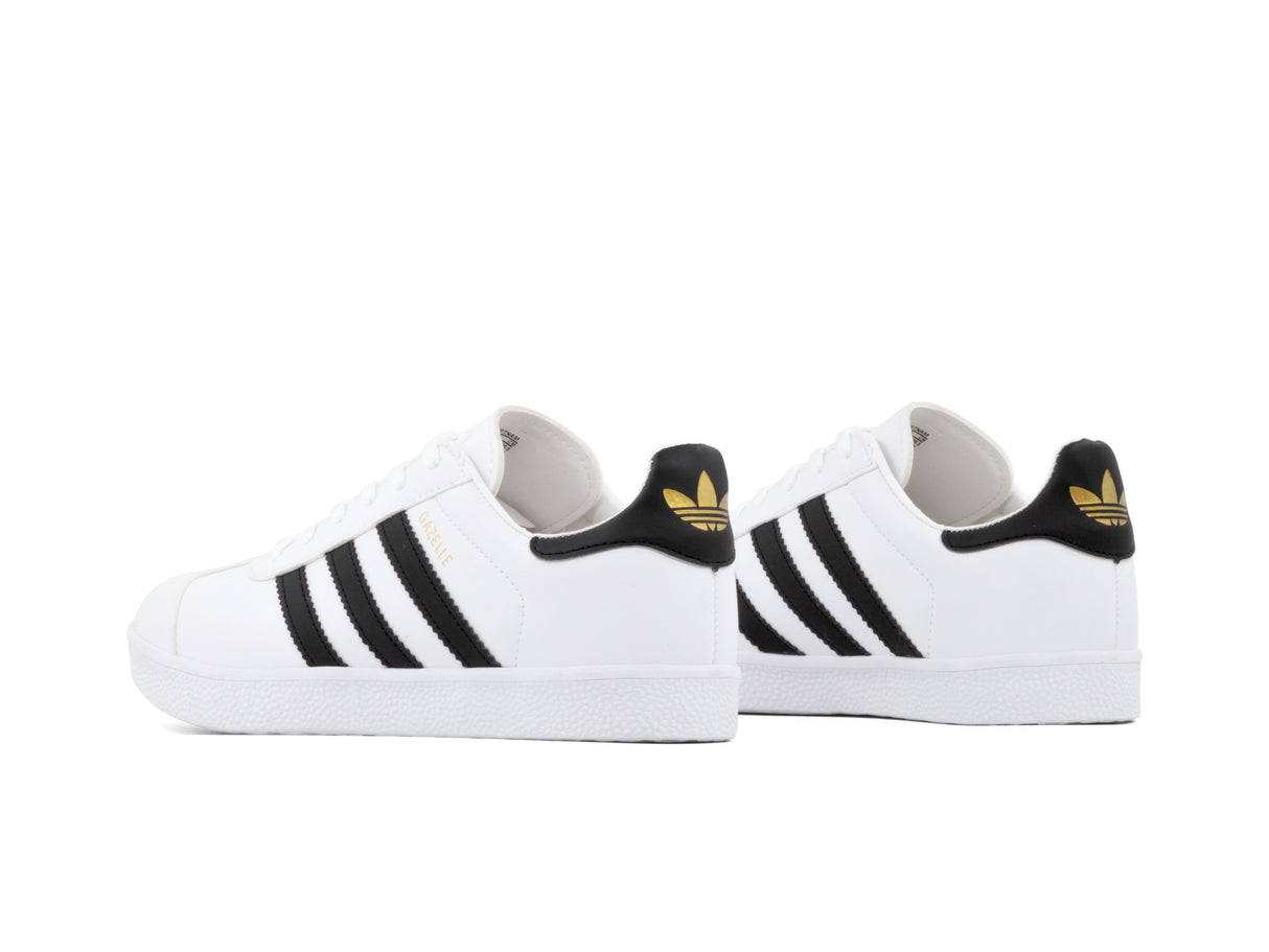 Tenis Gazelle Blanco Negro