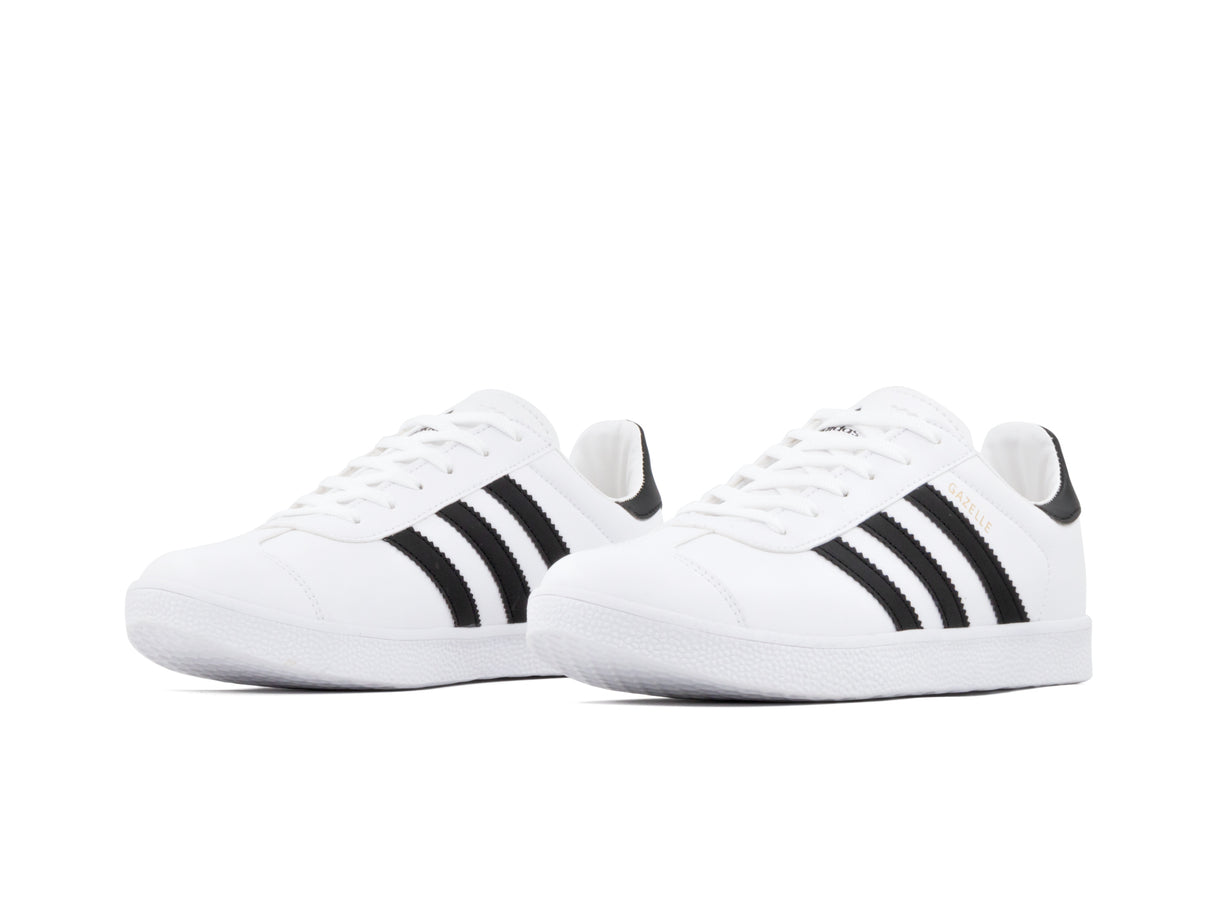 Paq 6 Pares Tenis Gazelle Blanco Negro 25/28.5