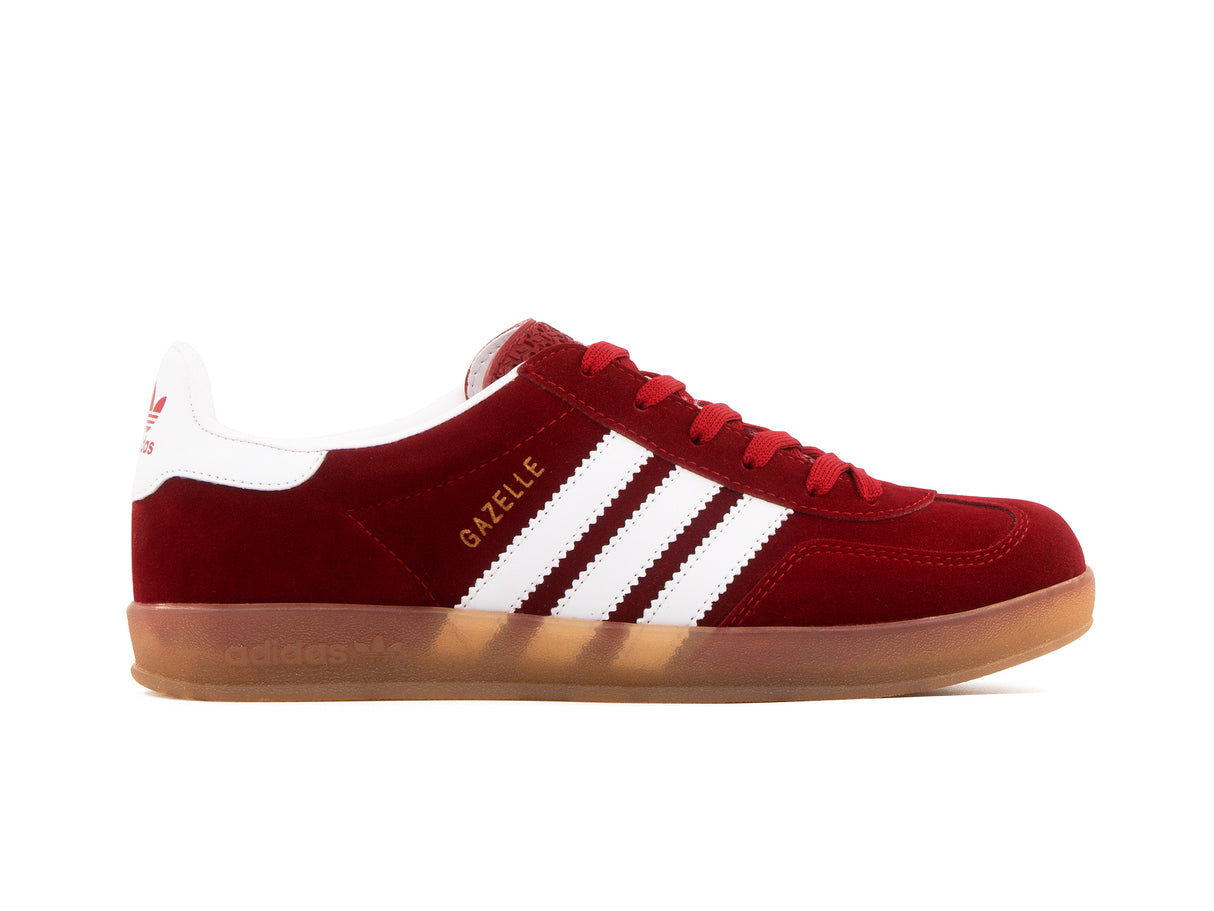 Tenis Gzl Rojo Blanco Gamuza Suela Ambar