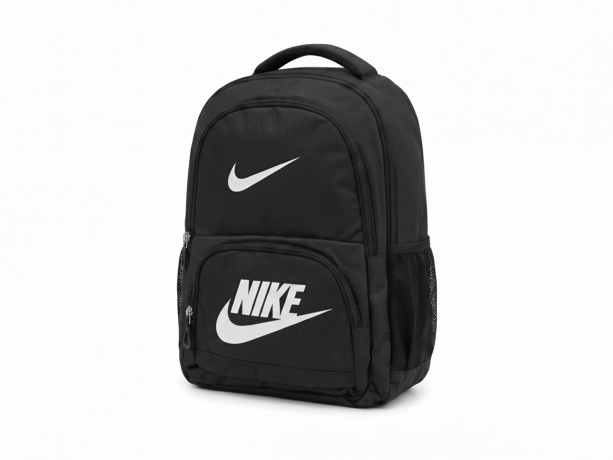 Mochila Nike Negra Letras Blancas