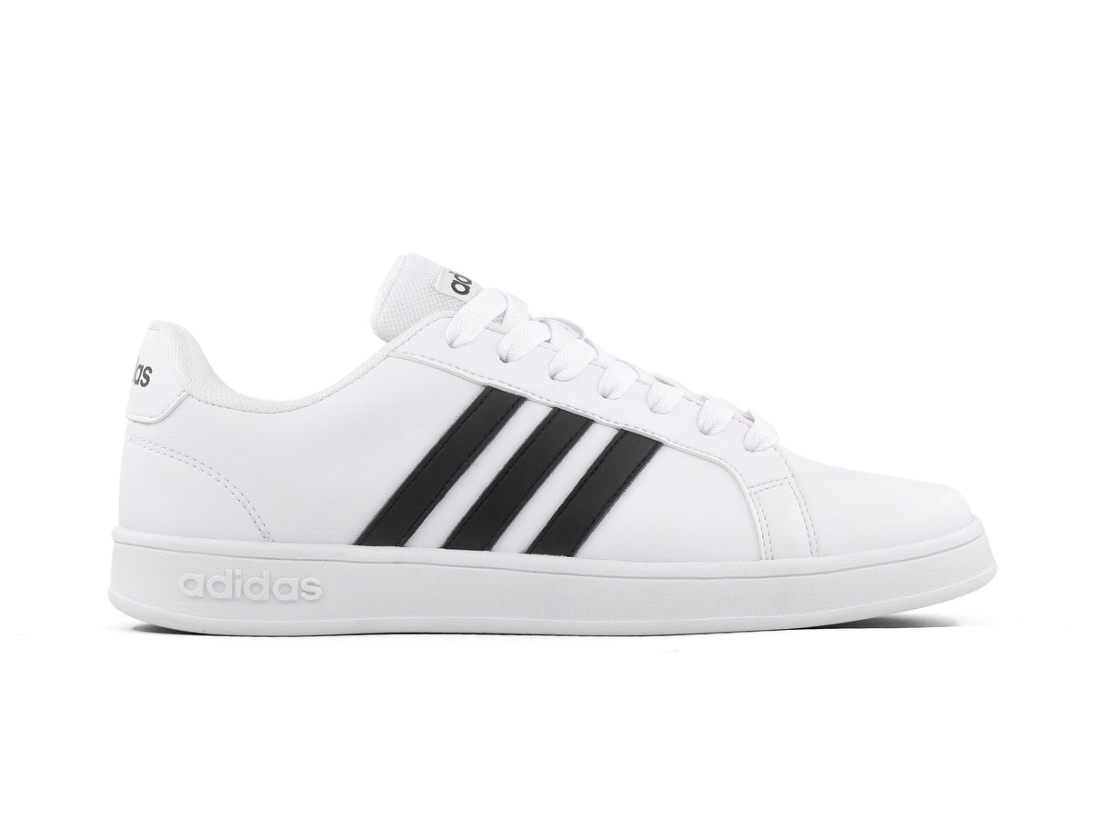 Paq 6 Pares Tenis Neo Grand Court Blanco Negro 25/28.5