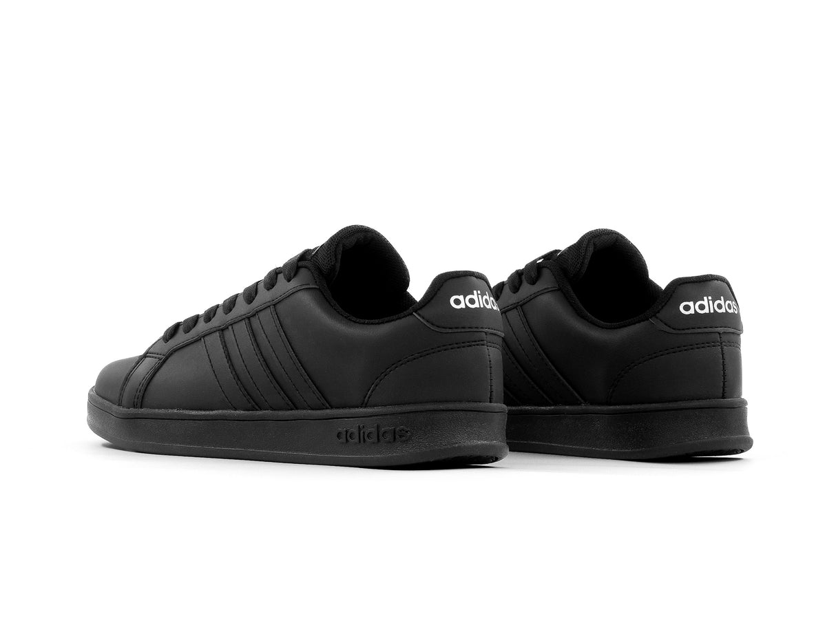 Paq 6 Pares Tenis Neo Grand Court Negro Total 25/28.5