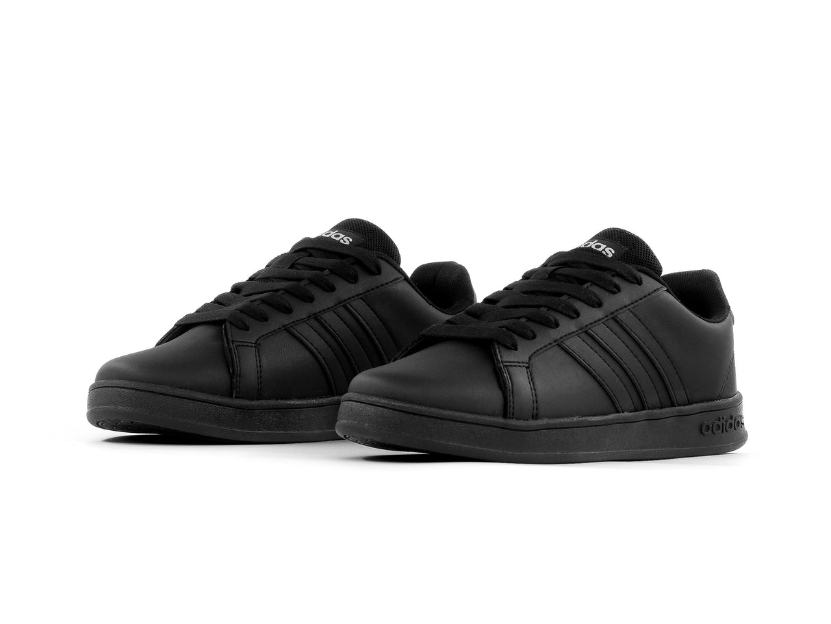 Paq 6 Pares Tenis Neo Grand Court Negro Total 25/28.5