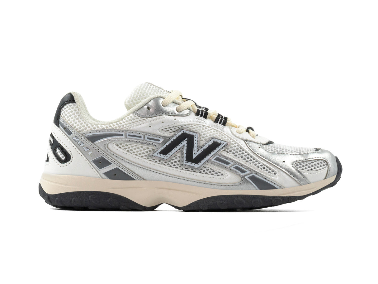 Tenis New Balance 204L Silver Black Metalic Importado