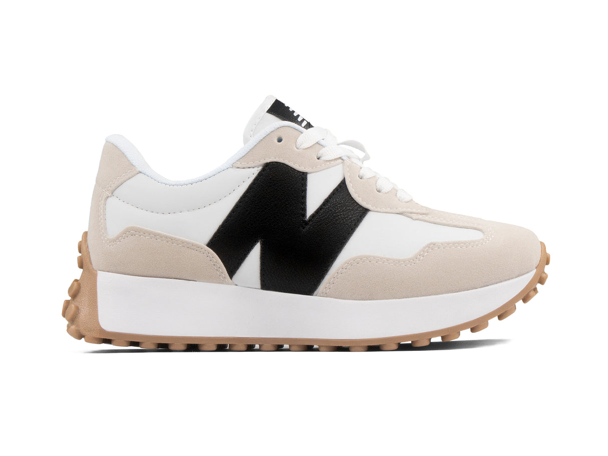 Tenis New Balance 327 Blanco Negro Ambar 1.1 Premium