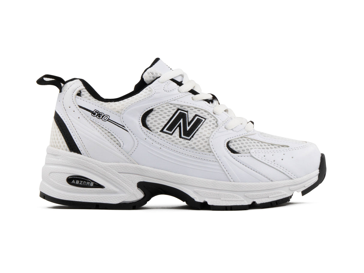 Paq 6 Pares Tenis New Balance 530 Blanco Negro 1.1 Premium 23/26.5
