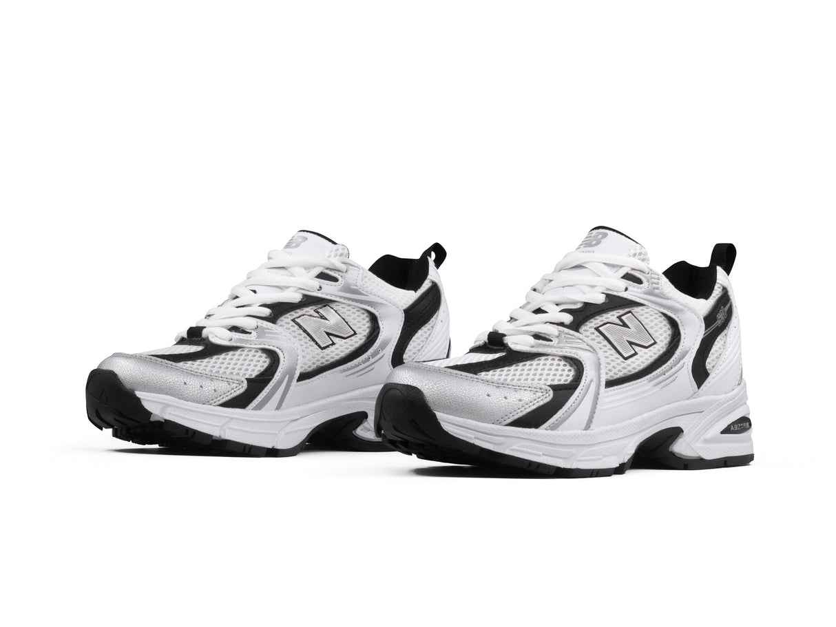 Paq 6 Pares Tenis New Balance 530 Blanco Negro Plata 1.1 Premium 23/26.5