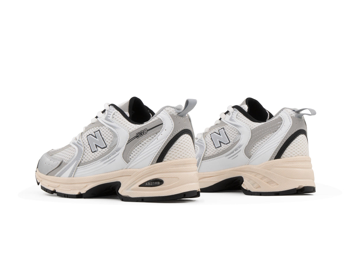 Paq 6 Pares Tenis New Balance 530 Plata Crema 1.1 Premium 23/26.5