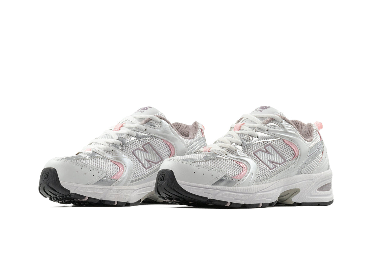 Tenis New Balance 530 White Silver Ice Wine Importado