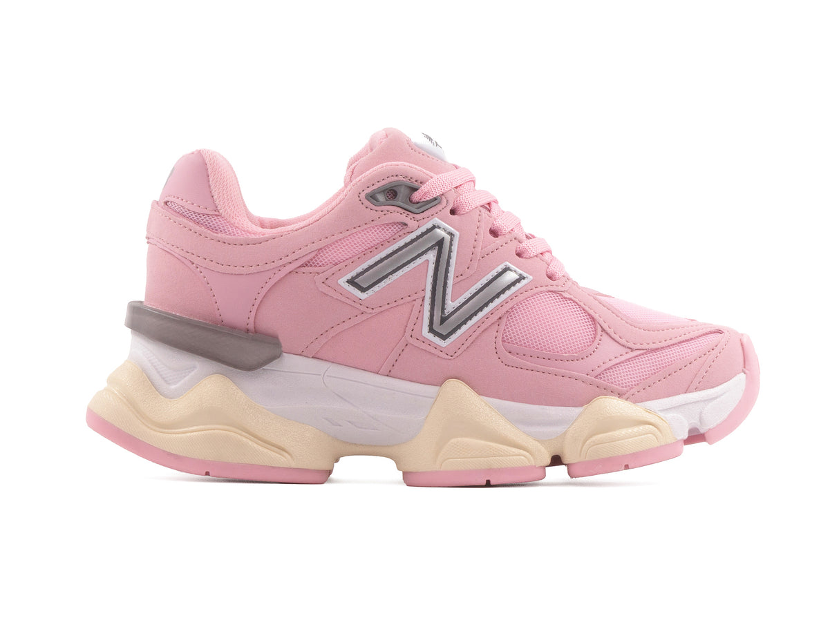 Tenis New Balance 9060 Rosa Gris