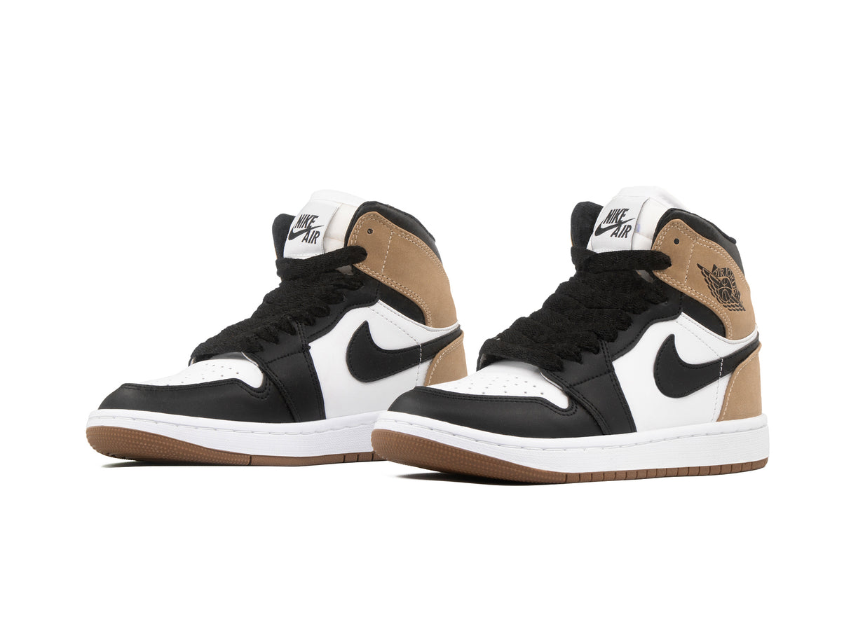 Tenis Retro 1 Beige Negro