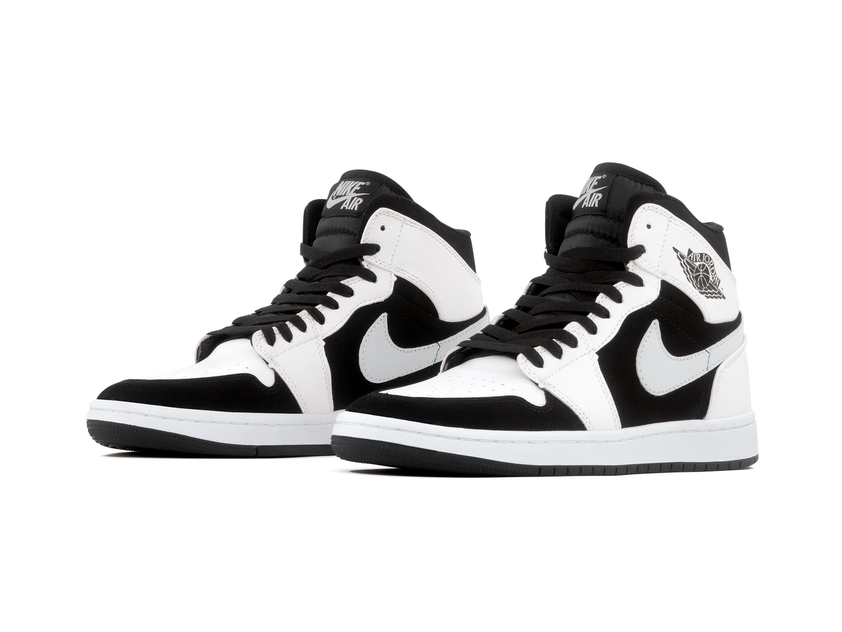 Tenis Retro 1 Blanco Negro Panda