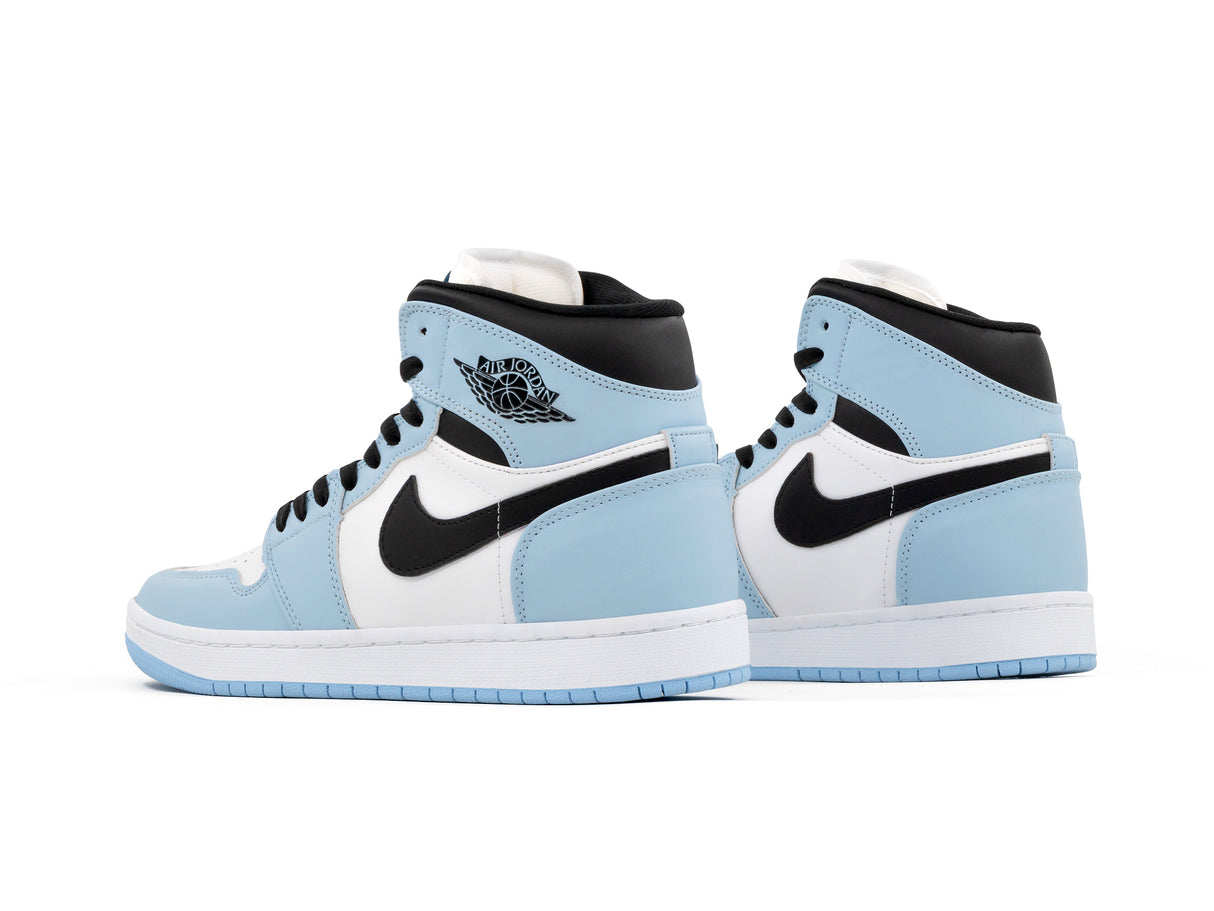Tenis Retro 1 Cielo Blanco Negro 1.1 Premium