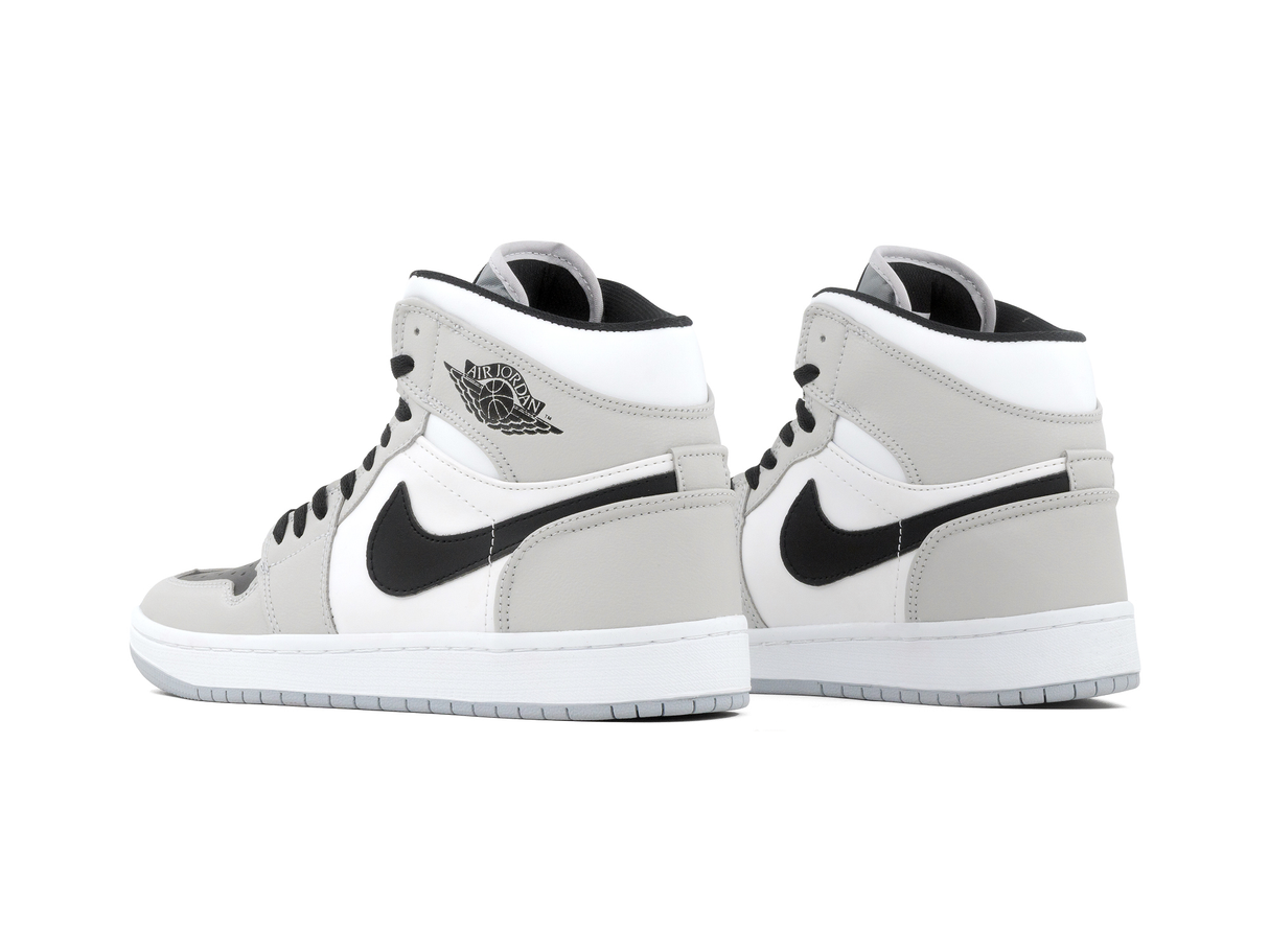 Tenis Retro 1 Gris Negro Blanco