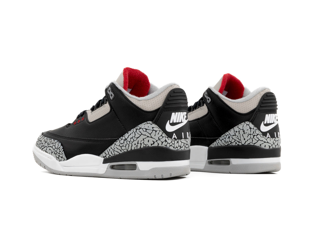 Tenis Retro 3 Negro Beige 1.1 Premium