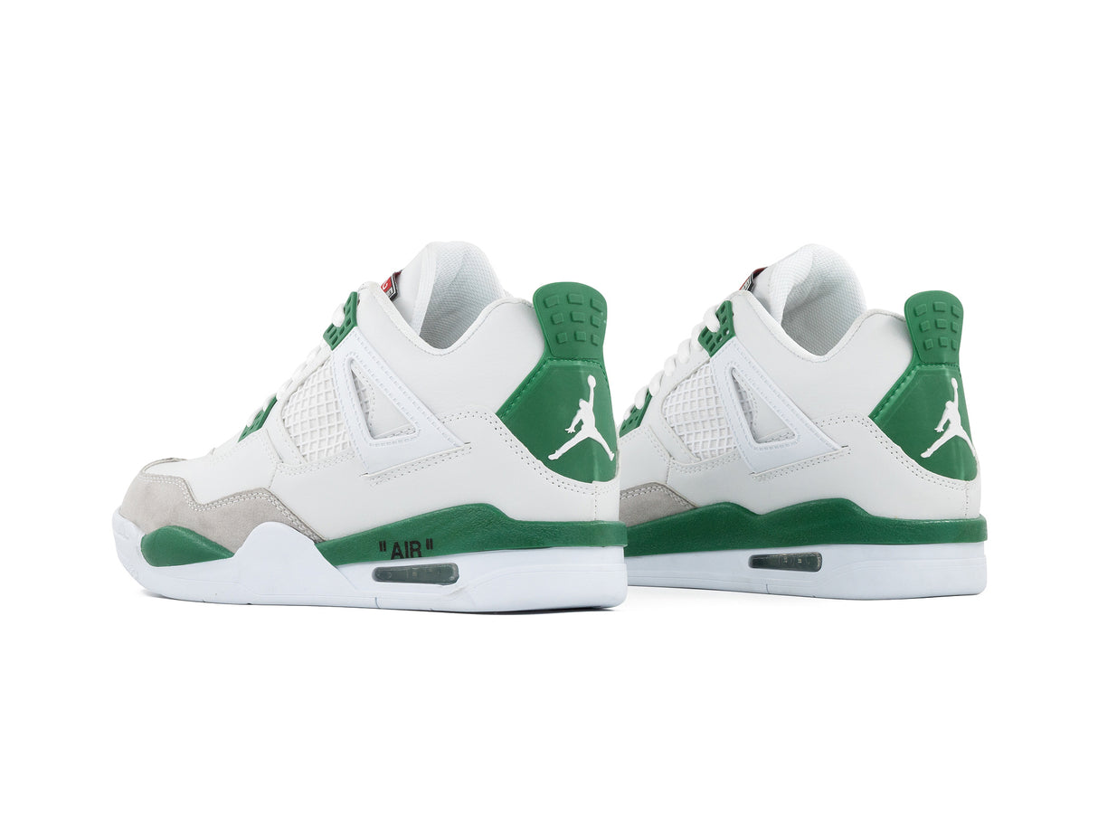 Paq 6 Pares Tenis Retro 4 Blanco Verde 26/29.5